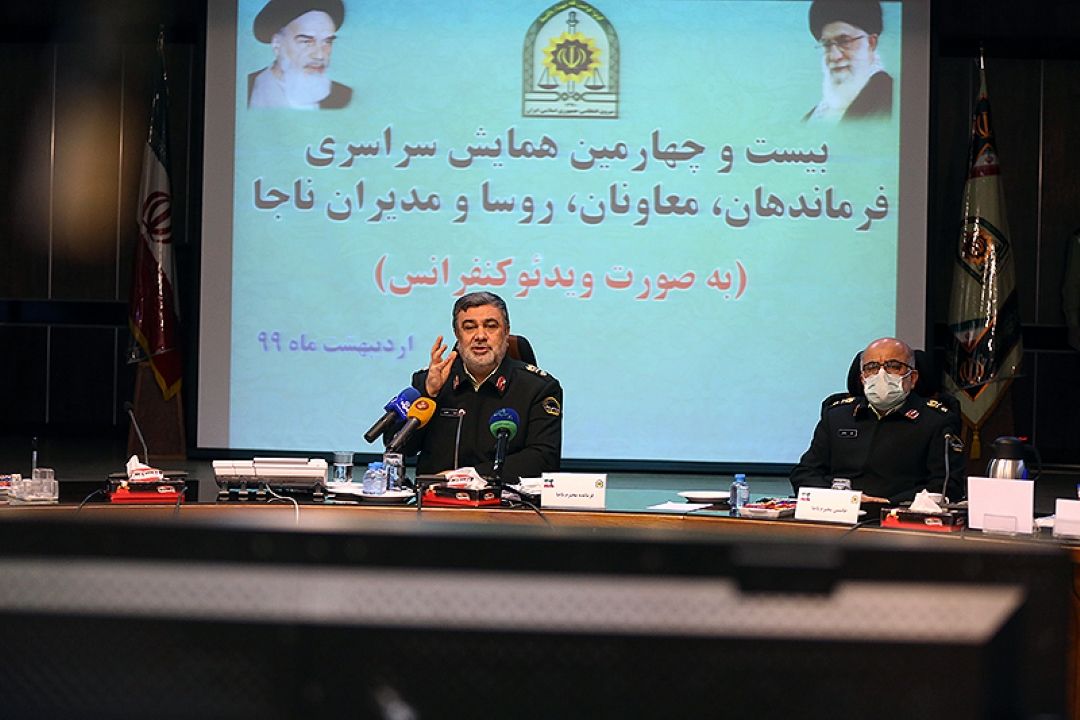 در اختتامیه همایش سراسری مسئولان ناجا مطرح شد اقتدار ناجا در نظم آن است
