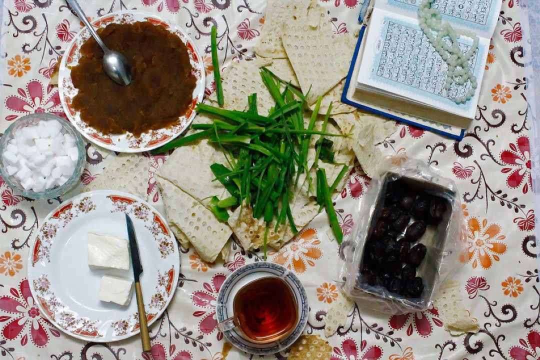 تصویر ارسالی از مخاطبین گرامی با موضوع افطاری ساده