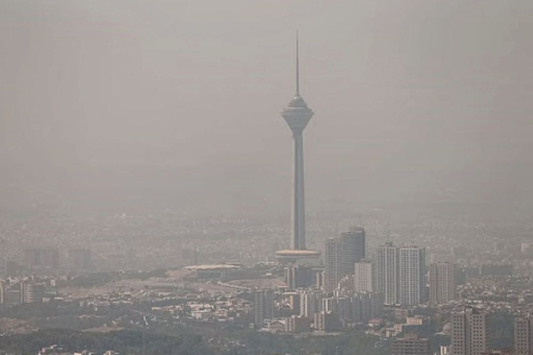 آلودگی هوا در تهران طی 24 ساعت گذشته