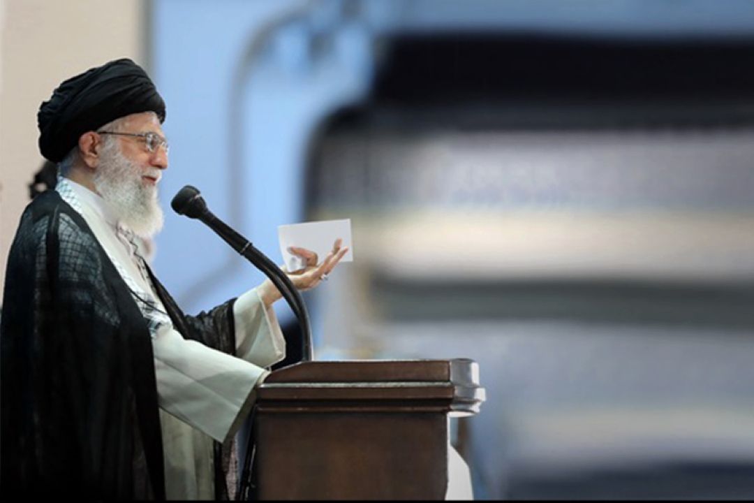 نماز عید فطر به امامت حضرت آیت الله خامنه ای (مدظله العالی) 