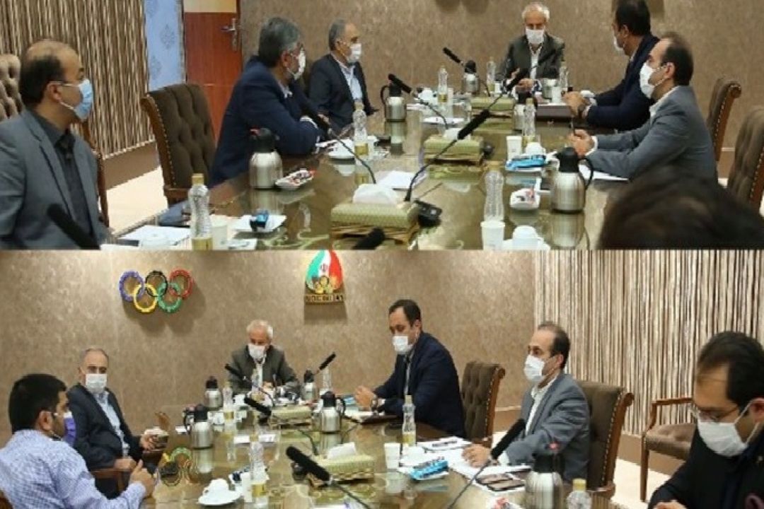 برگزاری نشست سرپرست كاروان المپیك با 2 رئیس فدراسیون
