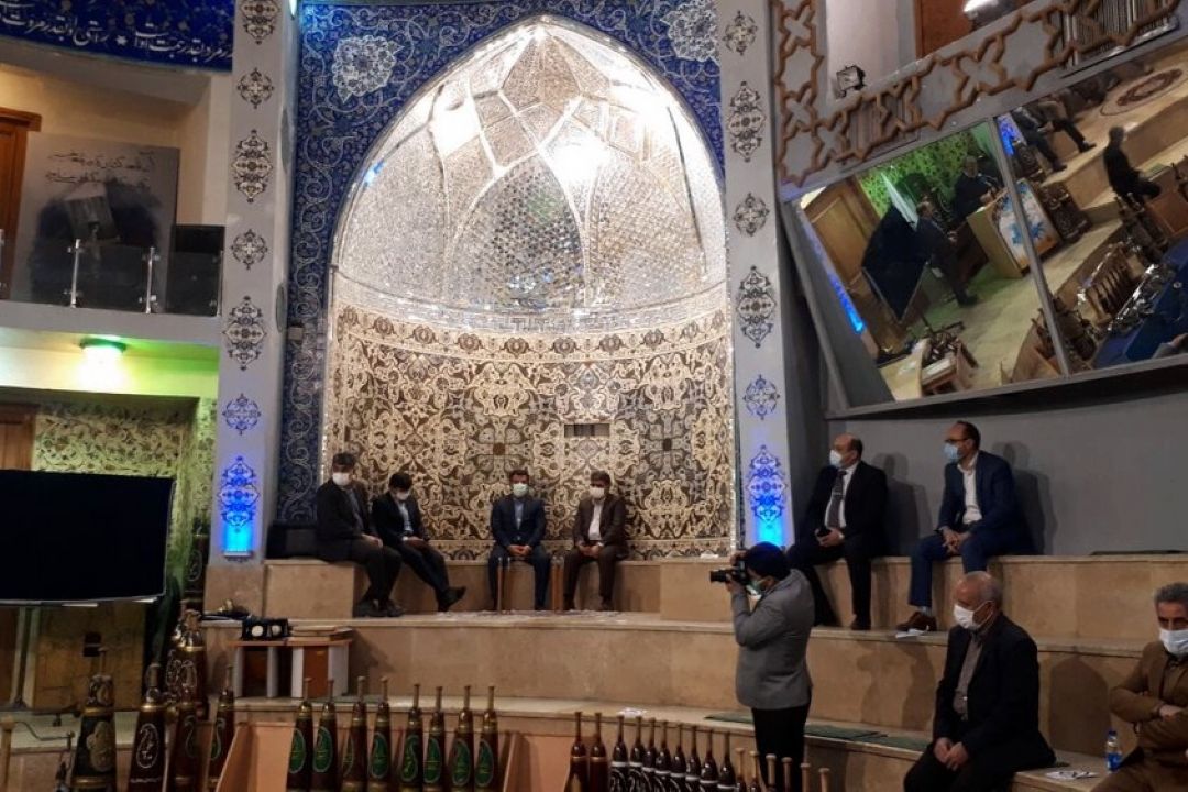 رونمایی از تمبر پهلوان سیدحسن رزاز