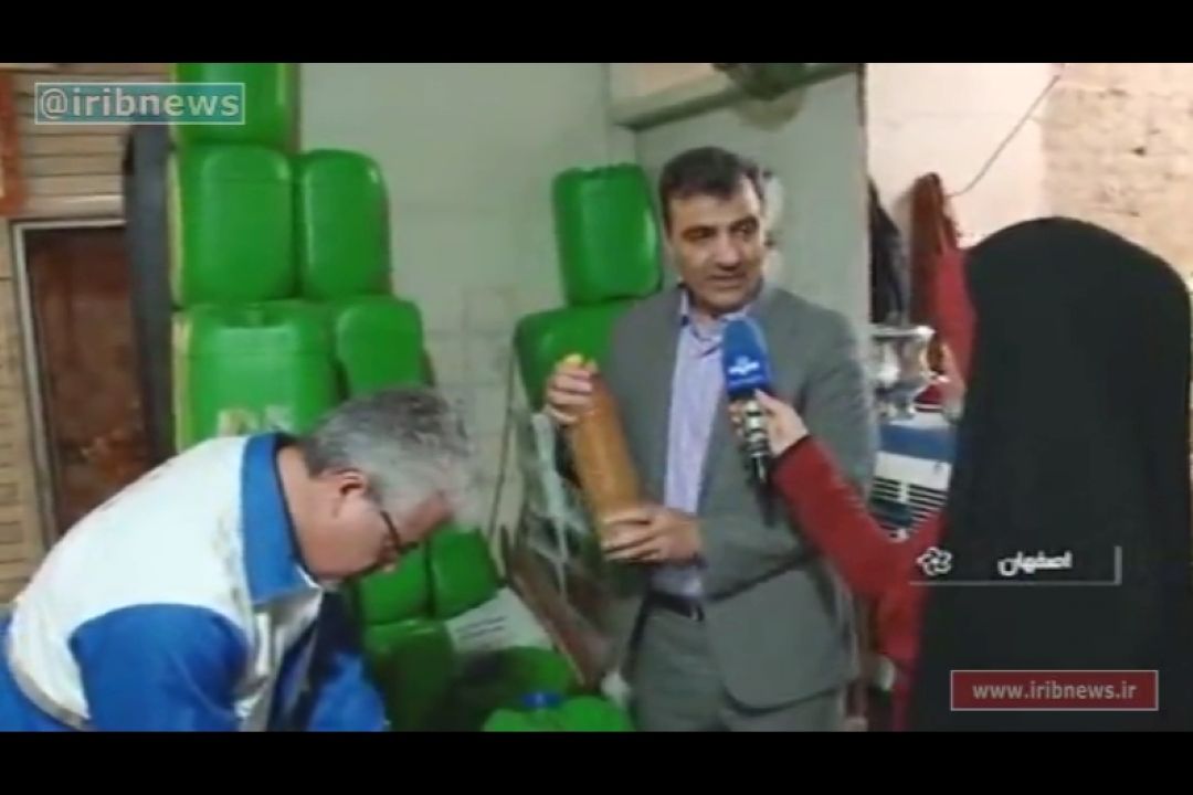  عرضه سبزی و آبلیموی غیربهداشتی در اصفهان