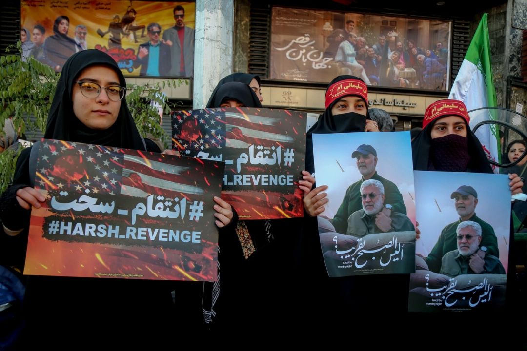 تصاویر تشییع باشكوه پیكر مطهر «حاج قاسم و ابومهدی» | بخش سوم