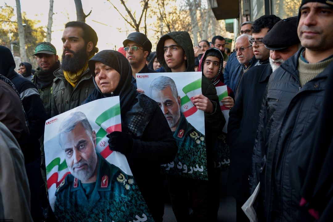 تصاویر تشییع باشكوه پیكر مطهر «حاج قاسم و ابومهدی» | بخش پنجم