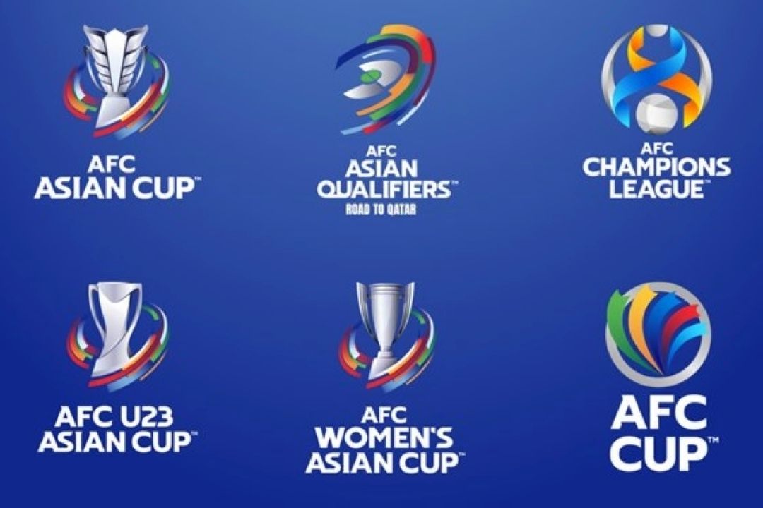 رونمایی AFC از 6 نشان جدید مسابقات فوتبال آسیا