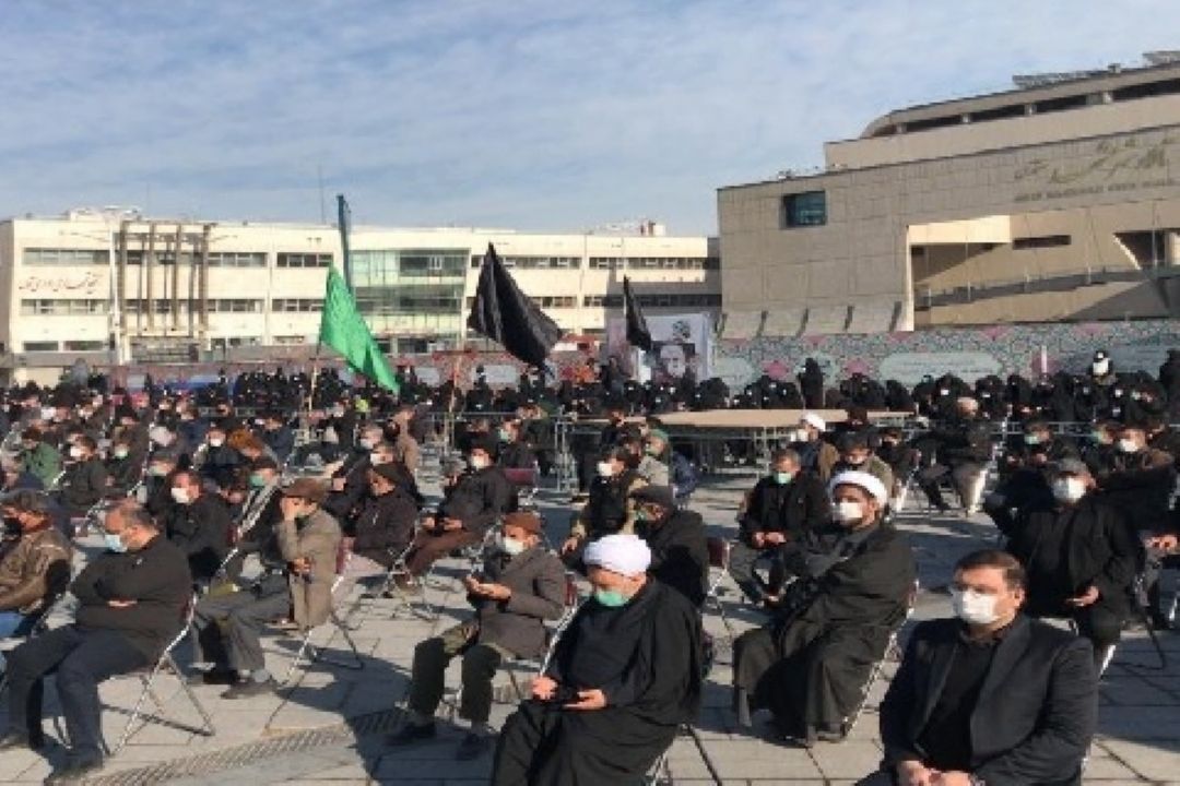 اجتماع عزاداران فاطمی در مشهد برگزار شد
