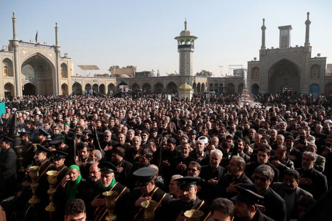 قم در سالروز شهادت حضرت فاطمه زهرا(س) سوگوار شد