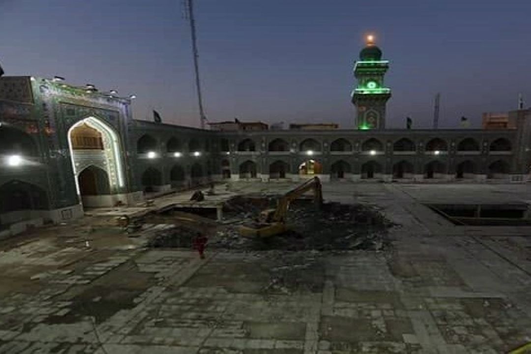 احداث صحن امام محمدباقر (ع) در حرم كاظمین آغاز شد 