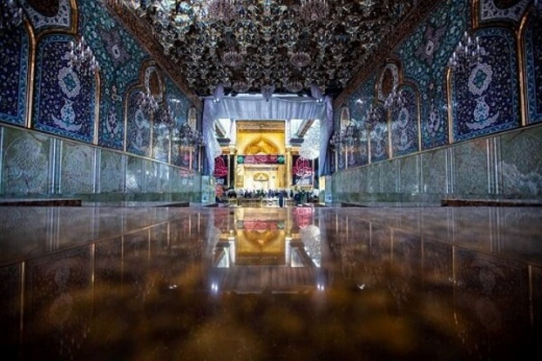 سنگفرش کردن باب القبله در حرم حضرت عباس (ع) به پایان رسید