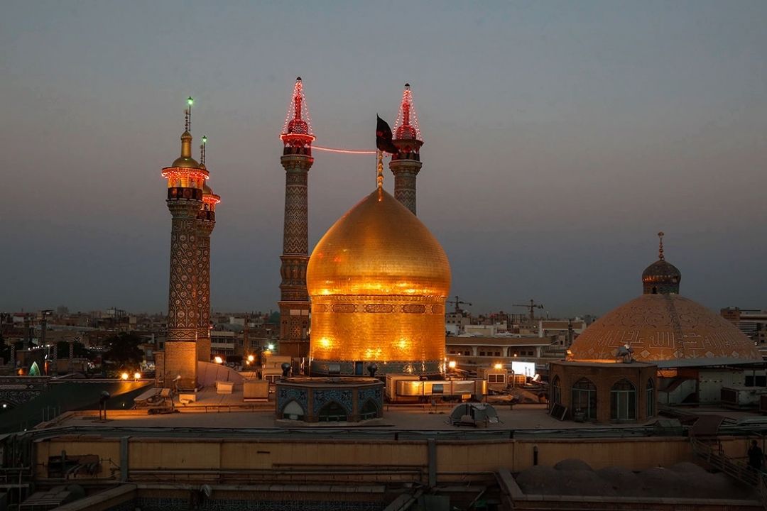 برگزاری مراسم  وفات حضرت ام البنین (س) در حرم مطهر بانوی کرامت (س)