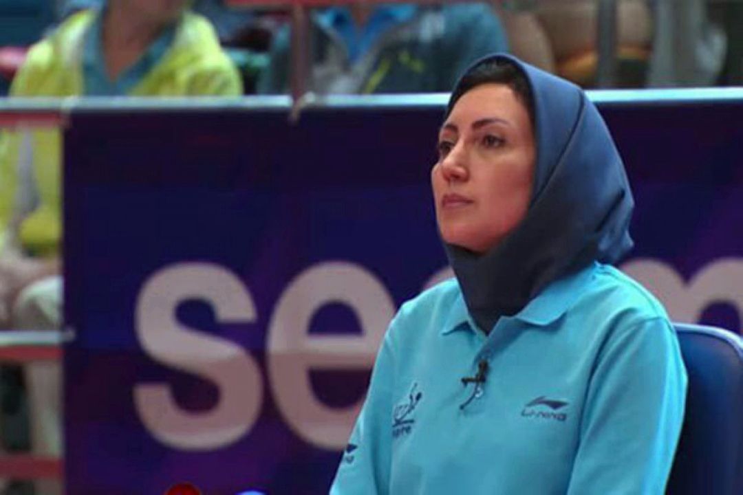 بانوی ایرانی سرداور مسابقات تنیس روی میز انتخابی المپیك