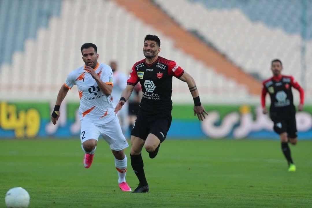 گزارش زنده پرسپولیس و مس نوین كرمان