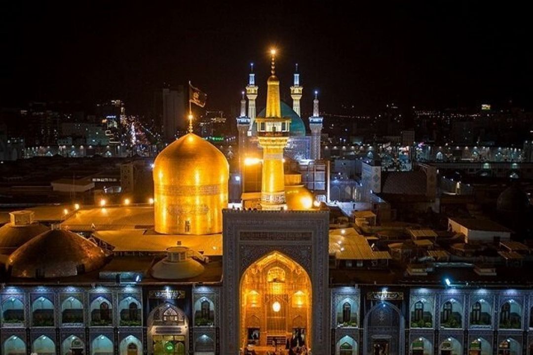 برنامه تحویل سال نو در حرم مطهر رضوی 
