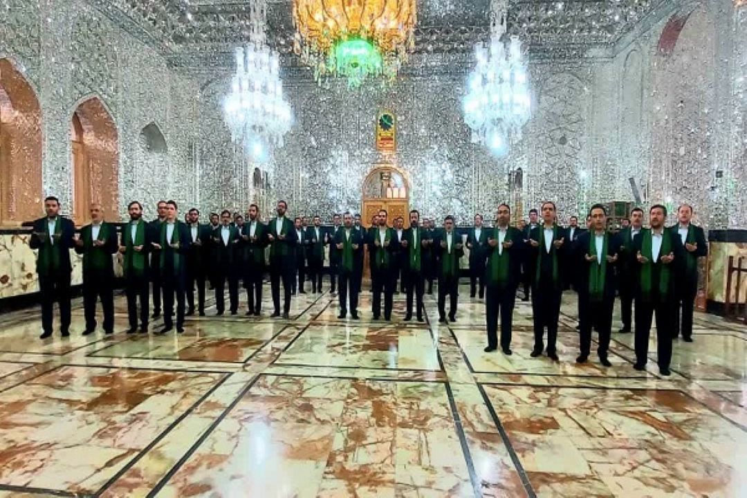 تولید آثار جدید گروه همخوانی و تواشیح محمد رسول ا... (ص) بسیج تهران