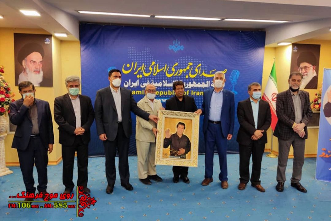 مرتضی امیری اسفندقه نشان درجه یك هنری گرفت 