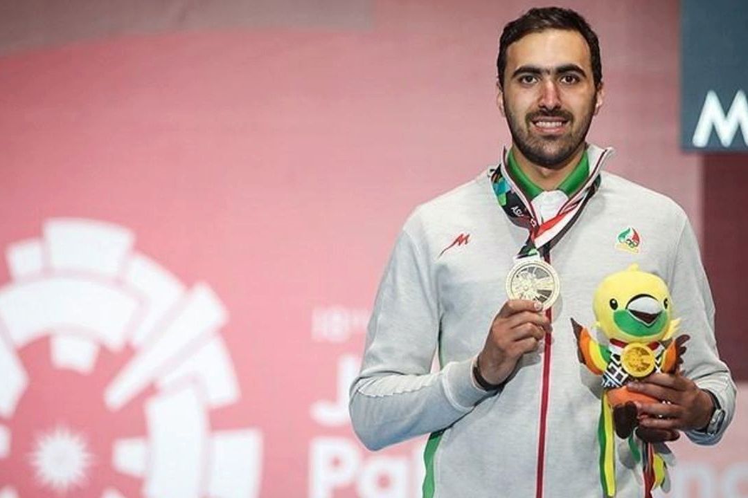 علی پاكدامن شمشیرباز المپیكی كاروانِ ایران