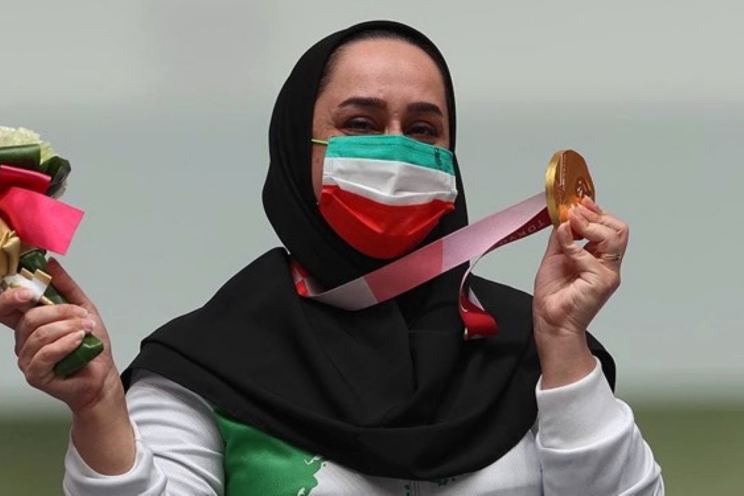 كاروان سردار دلها بار دیگر طلایی شد/ ساره جوانمردی بر سكوی نخست تیراندازی