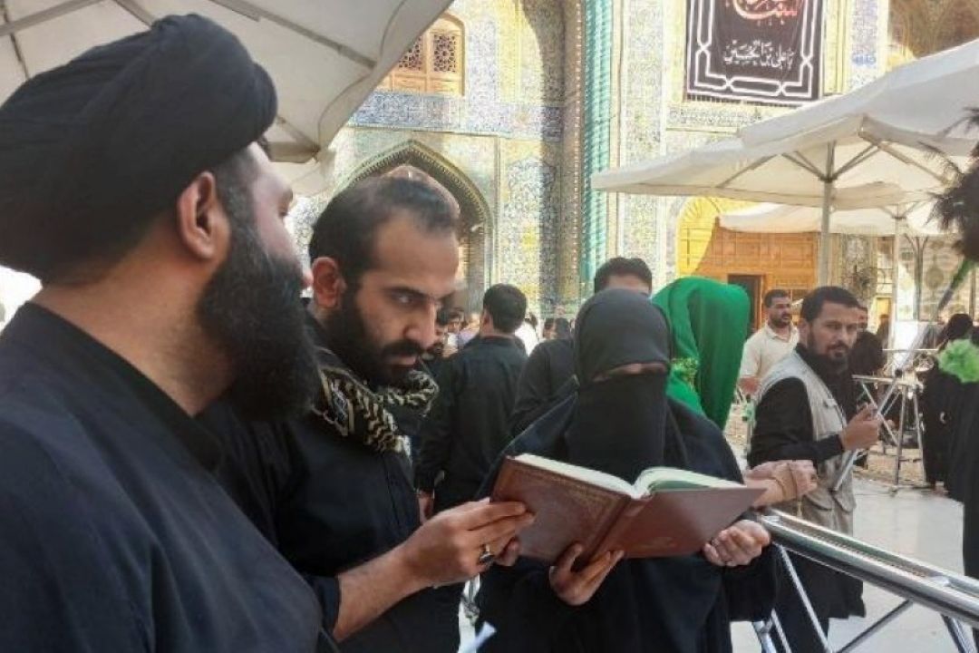 آغاز زندگی مشترك دو زائر اربعینی درحرم علوی