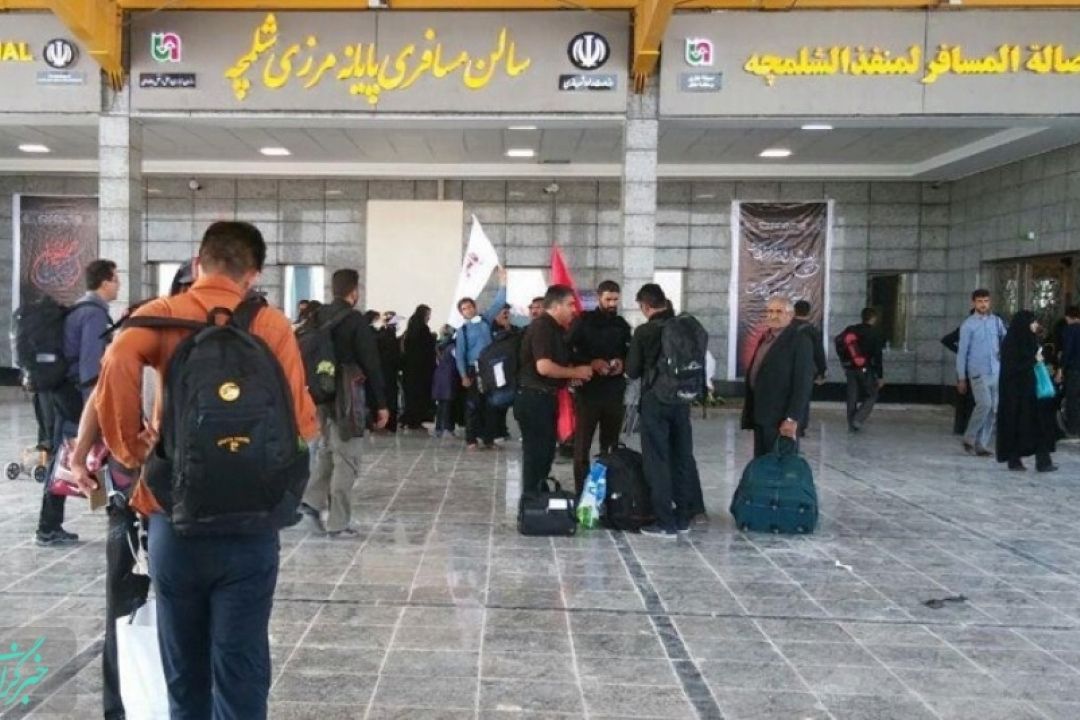 بلیت قطار مسیر شلمچه تا اهواز رایگان شد