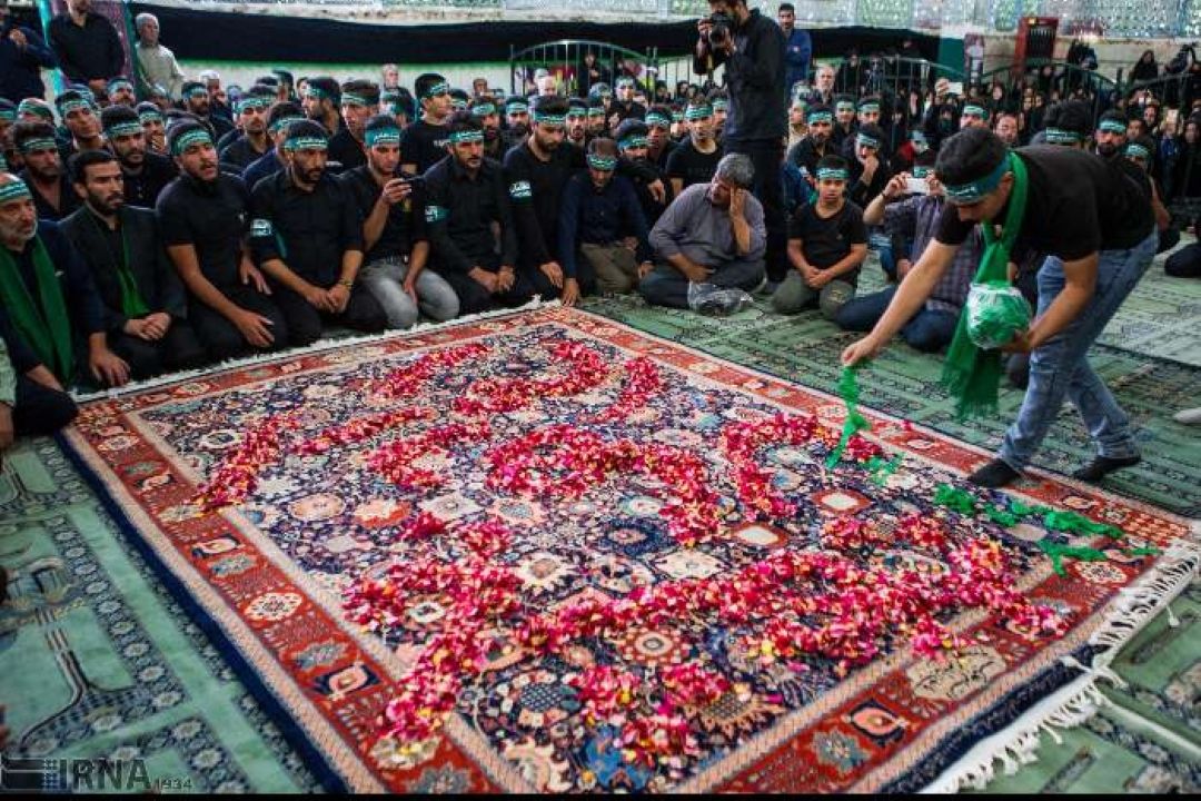  آیین قالیشویان در مشهد اردهال