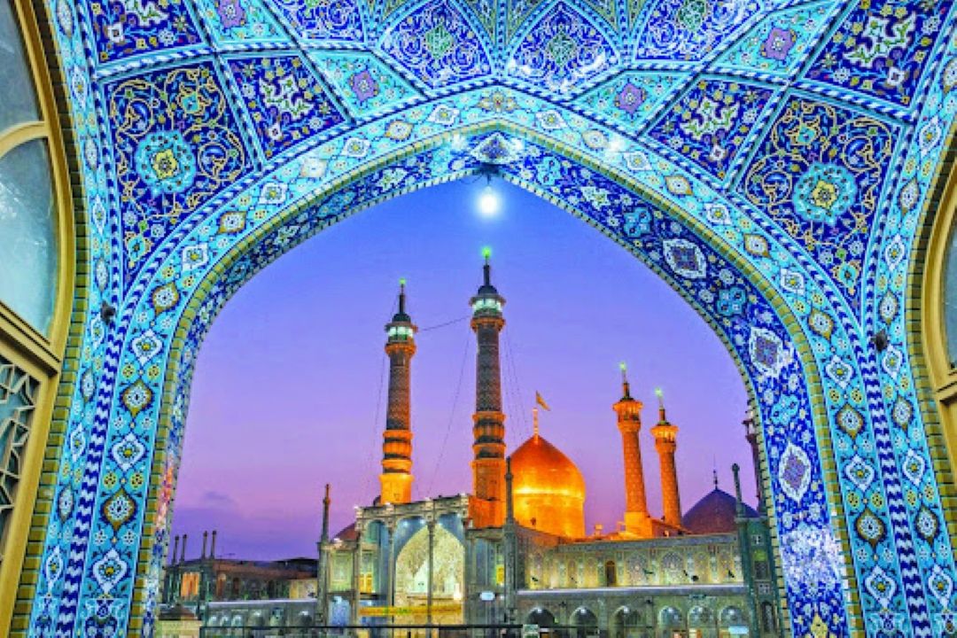 مراسم هفته وحدت در حرم مطهر حضرت معصومه (س) 