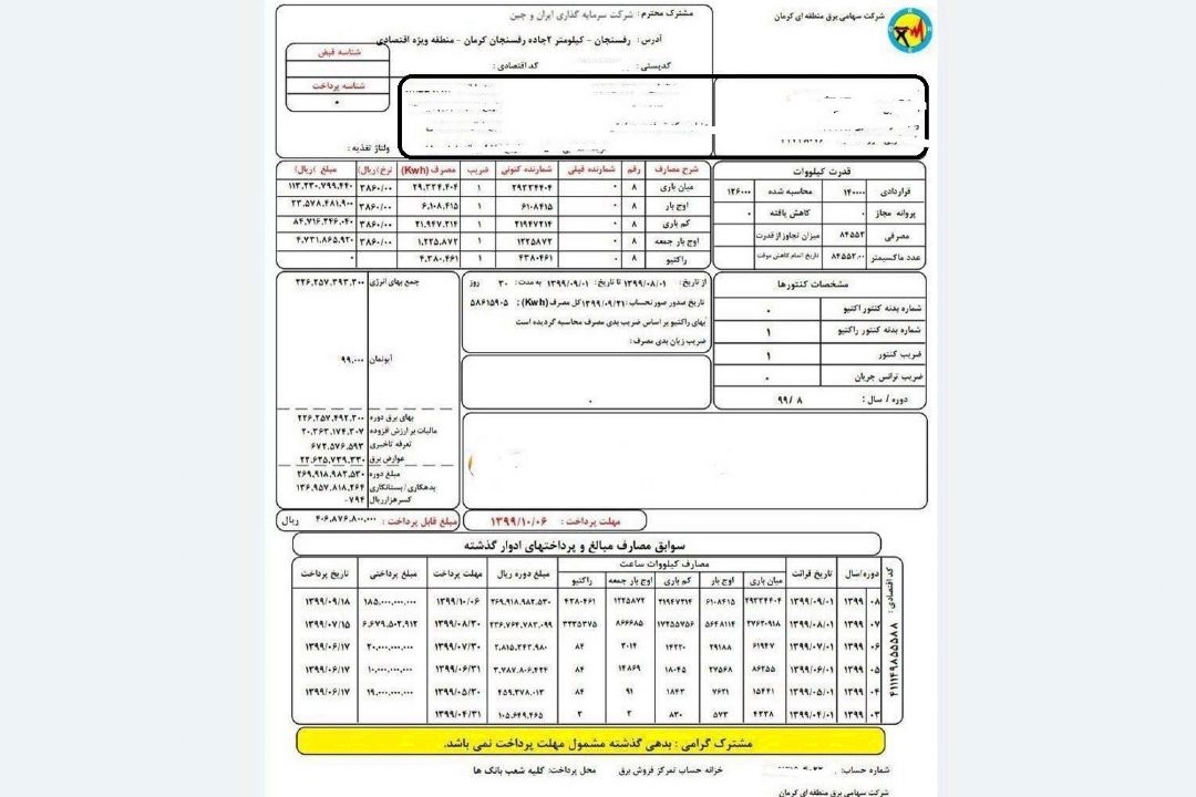 رقم‌ها برای مشتركین پر‌مصرف برق تصاعدی محاسبه شود /تعیین سقف برای پر‌مصرف‌ها