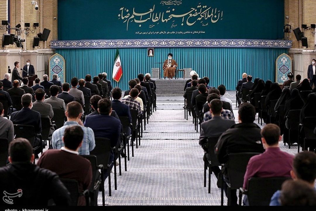 انتشار نمایه سخنان رهبر معظم انقلاب در دیدار نخبگان و استعدادهای برتر علمی 