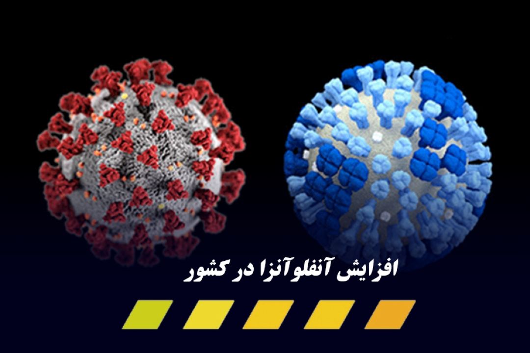افزایش موارد ابتلا به آنفلوآنزا در كشور و خطر نزدیك شدن به آستانه هشدار