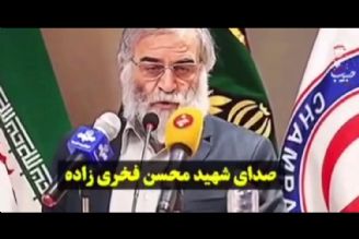 صوت منتشرنشده شهید فخری زاده درباره حاج قاسم سلیمانی