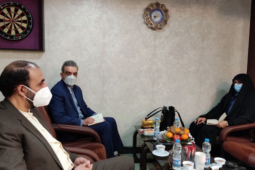 دیدار مدیر شبكه رادیویی ورزش با سرپرست معاونت توسعه ورزش بانوان وزارت ورزش و جوانان