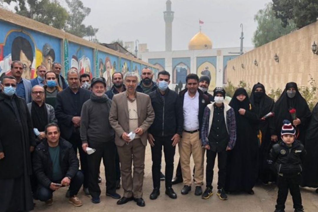 تشرف نخستین گروه زائران ایرانی به حرم حضرت زینب (س) 