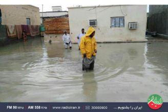 بارش های اخیر در سیستان و بلوچستان، بیشتر نوار ساحلی را در برگرفت