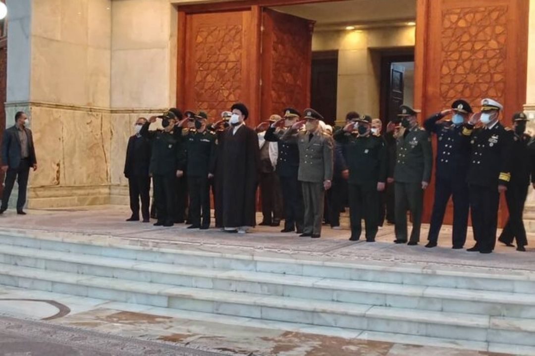 فرماندهان نیروهای مسلح با آرمان‌های امام(ره) تجدید میثاق كردند