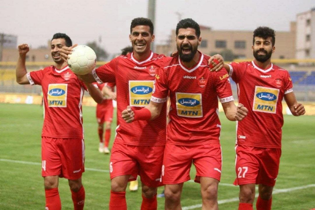 نفت مسجدسلیمان 1_2 پرسپولیس/ رضا اسدی دبل كرد