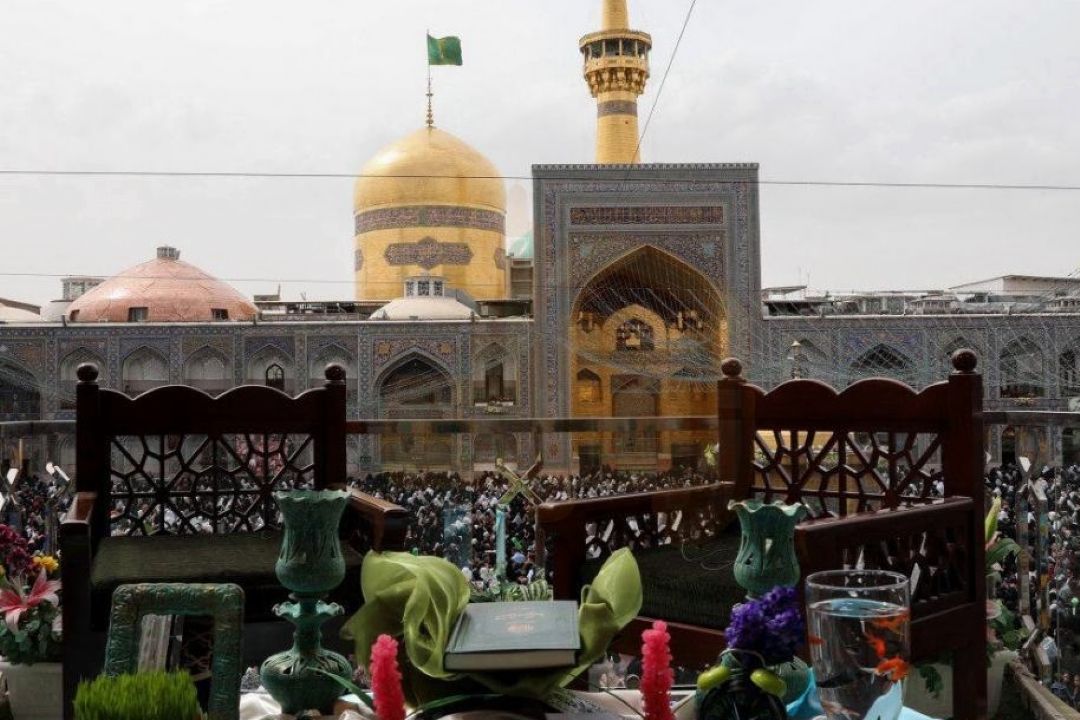 آماده سازی حرم منور رضوی برای نوروز 1401