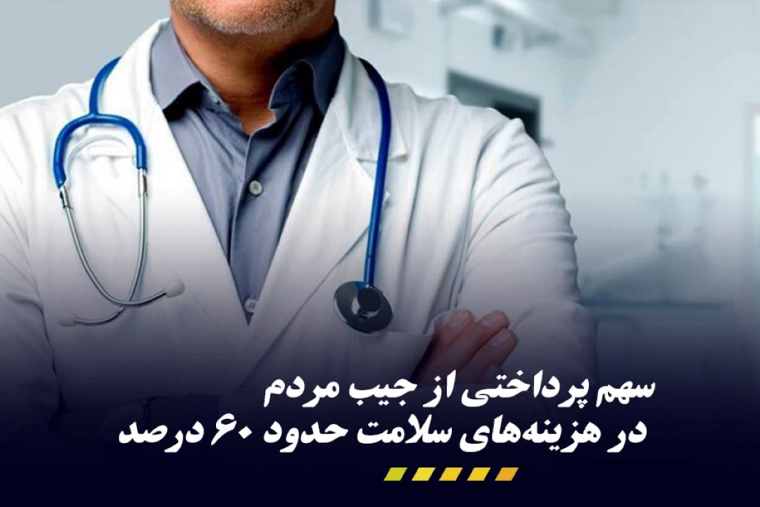  پرداخت 60درصد هزینه‌های سلامت از جیب مردم