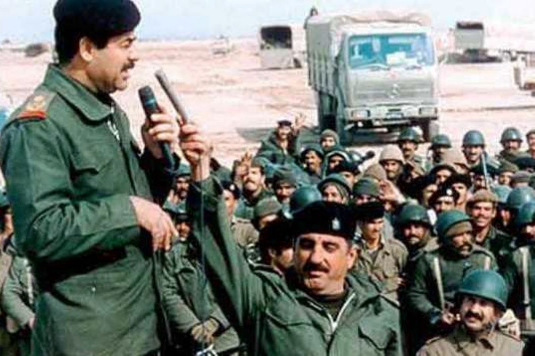 لحظه آغاز جنگ تحمیلی ارتش بعث عراق علیه ایران