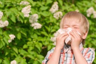 اکثر علائم آلرژی‌زا در دوران کودکی بروز می‌کنند