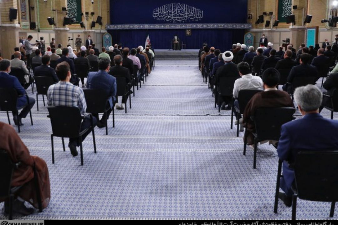 دیدار کارگزاران حج با رهبر معظم انقلاب