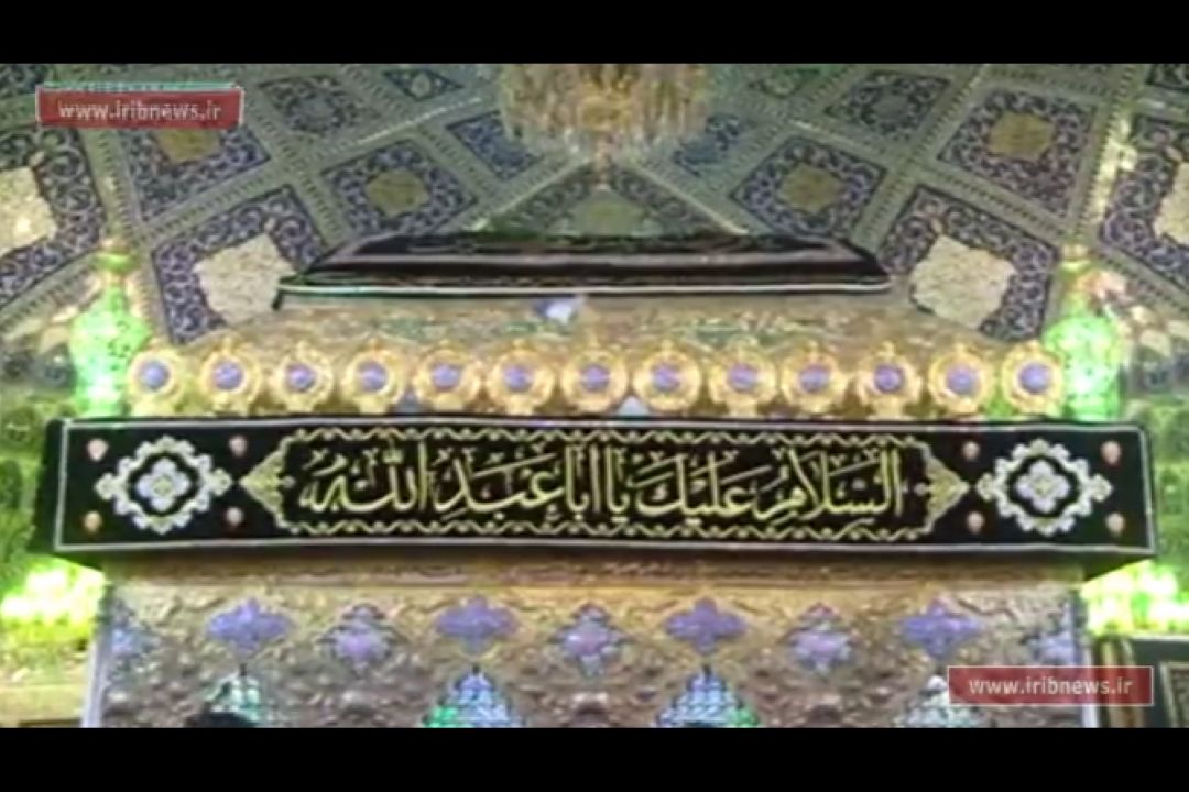 عزاداری سرور آزادگان در حرم حضرت رقیه(س)