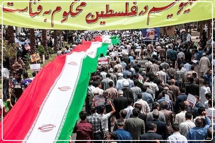  مردم تهران در محكومیت جنایات رژیم صهیونیستی در میدان انقلاب تجمع می‌كنند+فایل صوتی