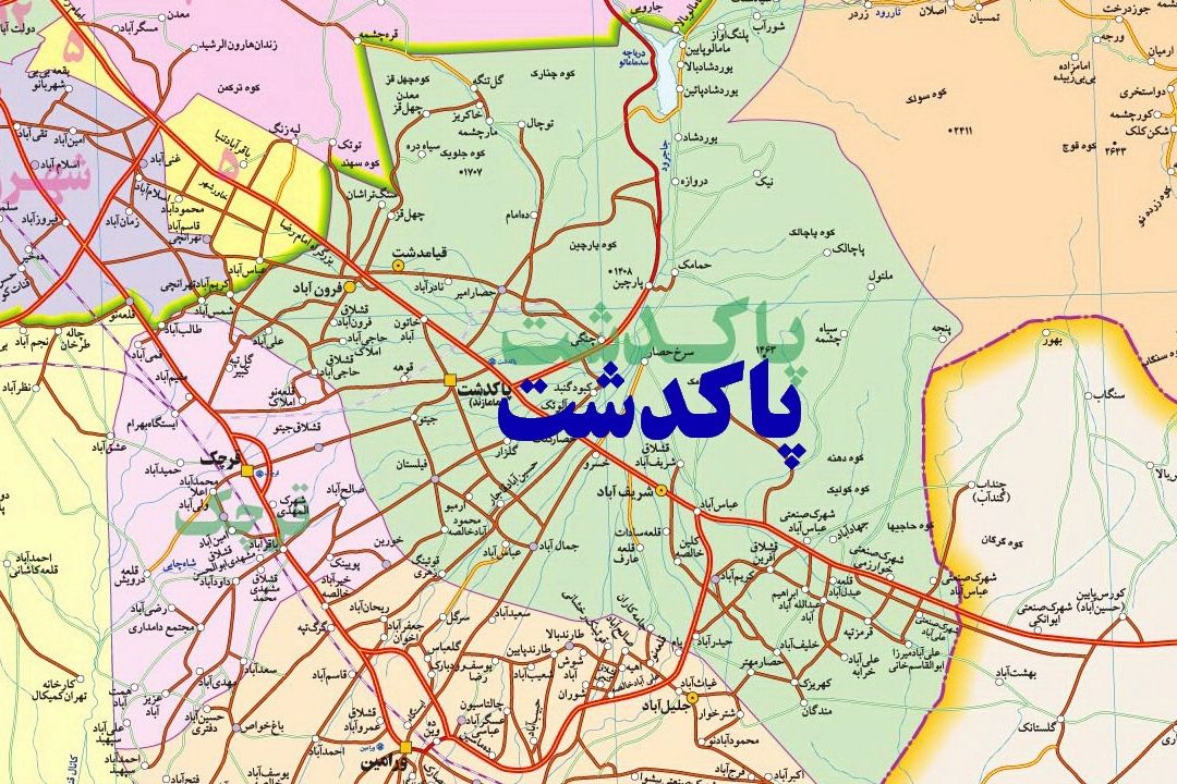ایجاد مسیرهای مواصلاتی جدید در پاكدشت/ از تكمیل كمربندی تا احداث پُل شهیدسلیمانی 