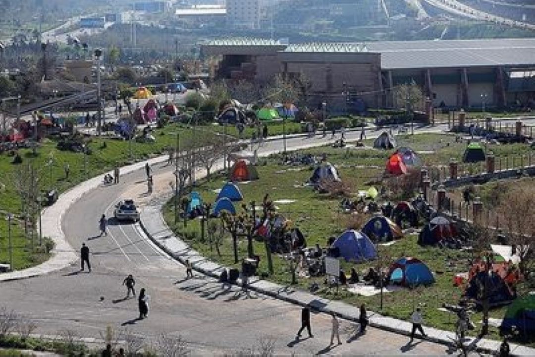 با رادیو تهران در پارك پردیسان