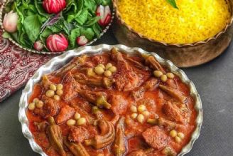 طرز تهیه و طبخ خورشت بامیه اصیل جنوبی