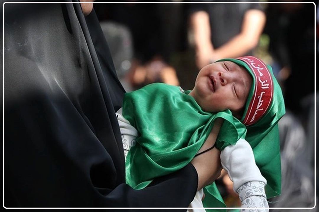 پوشش مراسم شیرخوارگان حسینی از رادیو تهران
