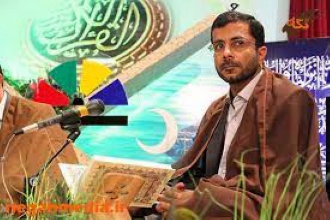 همراهی استاد رضا دیانت از اساتید و قاریان پیشكسوت قرآنی استان بوشهر با جشنواره صد