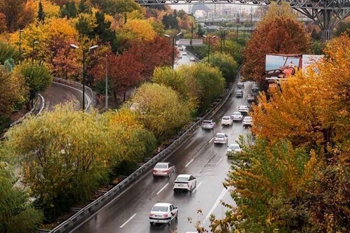 كاهش 24 درصدی بارش ها در استان تهران