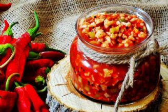 طرز تهیه ترشی گوجه فرنگی به روش مشهدی 