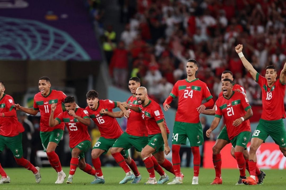 مراكش در قطر غوغا كرد؛ پرجم آفریقا بالاست